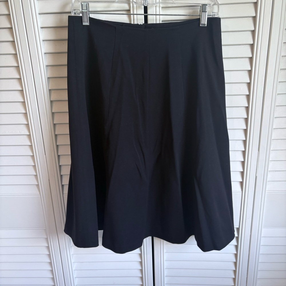 Grace Elements Black A-Line Flare Skirt